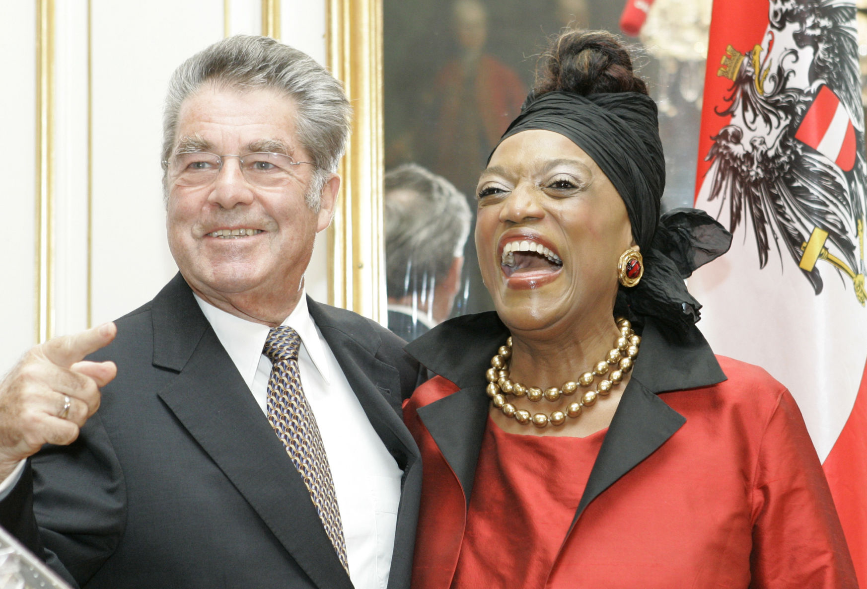 Jessye Norman, Heinz Fischer
